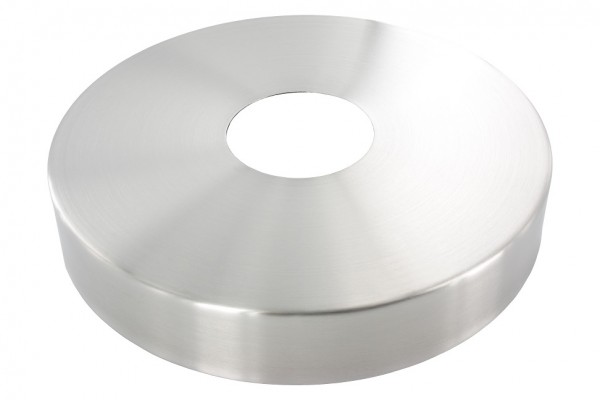 Abdeckrosette Ø 125mm, Lochung 42.7mm, H: 25mm