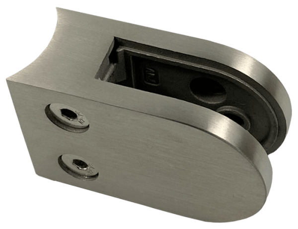 Glasklemme Modell 20 - Anschluss für Rundrohr Ø 33.7mm