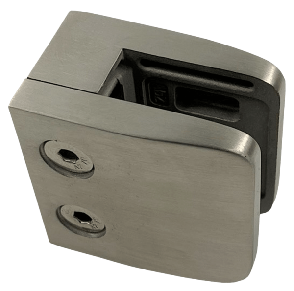 Glasklemme Modell 26 - Anschluss für Vierkantrohr