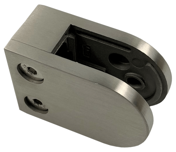 Glasklemme Modell 25 - Anschluss für Vierkantrohr